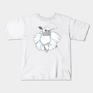 HummingBird and Hibiscus Kids T-Shirt